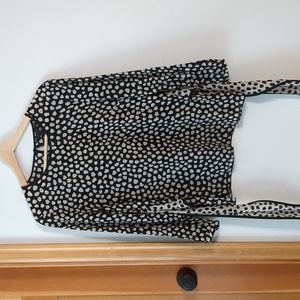 Long sleeve silk J. Crew blouse, Sz 2